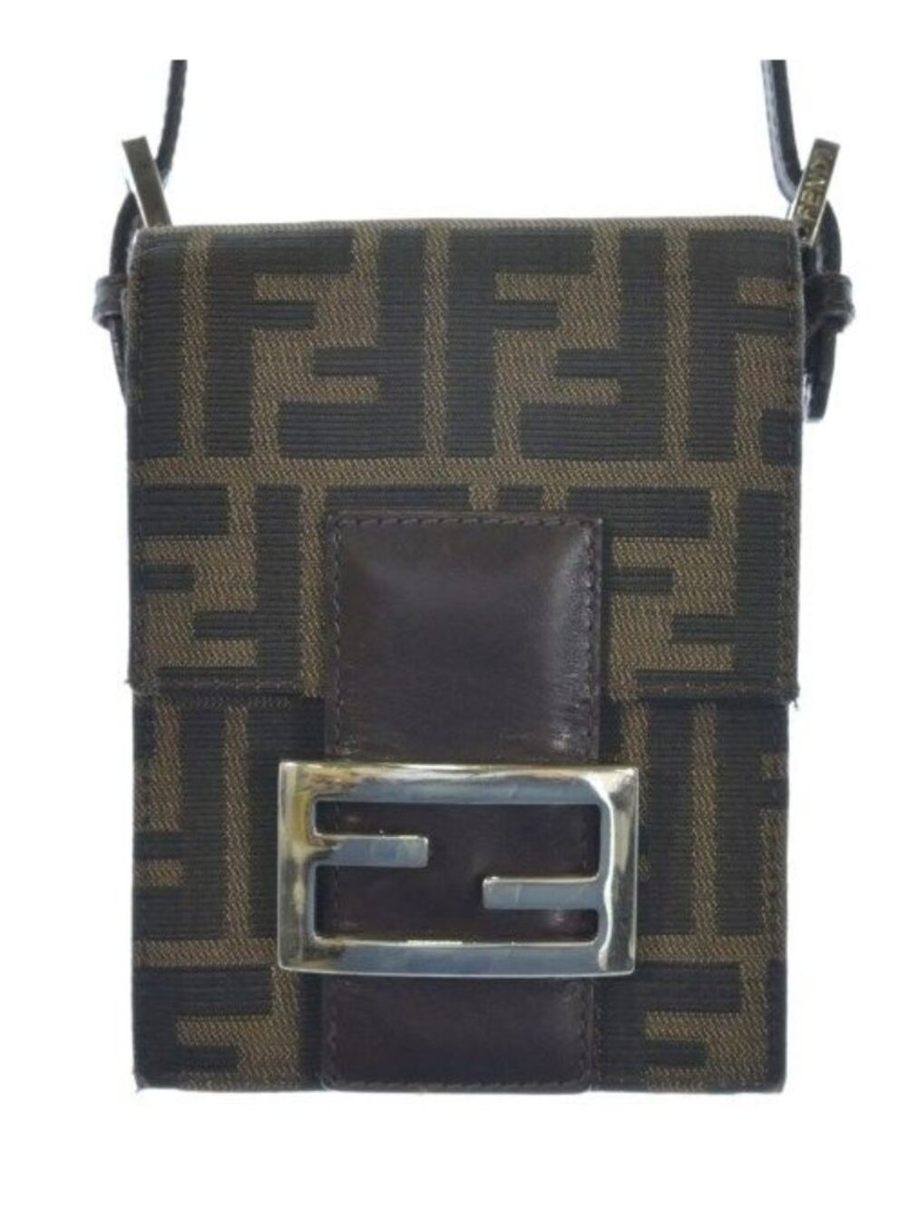 Fendi Zucca Pattern Shoulder Bag